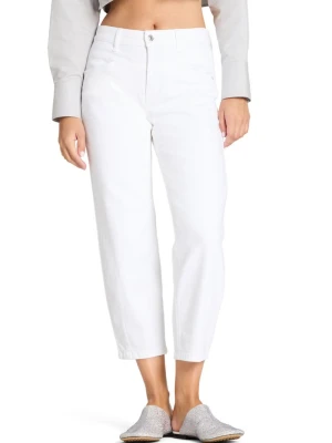 Cambio Dżinsy - Elin Kobiety Bawełna biały,