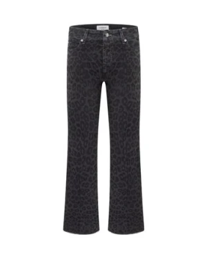 Cambio Dżinsy - Francesca Kobiety Bawełna czarny wzorzysty,