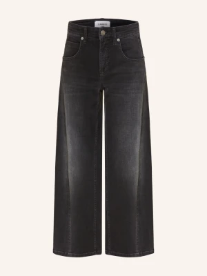 Cambio Dżinsy Z Rozszerzanymi Nogawkami Orla schwarz 5037 urban black wash