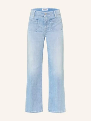 Cambio Dżinsy Z Rozszerzanymi Nogawkami Tess blau 5309 lefthand bleached used