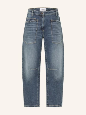 Cambio Dżinsy Z Szerokimi Nogawkami Ocean blau 5048 faded cross