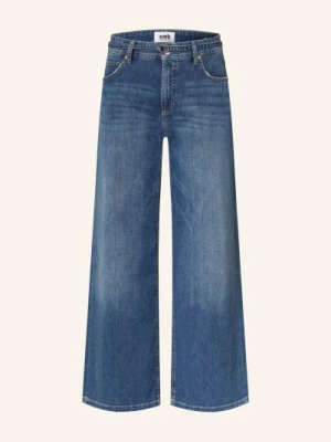 Cambio Dżinsy Z Szerokimi Nogawkami Palazzo blau