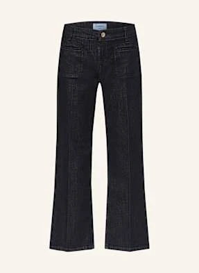 Cambio Jeansy 7/8 Tess blau