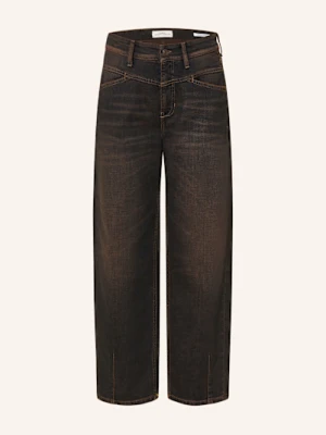 Cambio Jeansy Barrel Elin braun