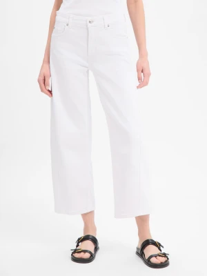 Cambio Jeansy Barrel - Oria Kobiety Bawełna biały,