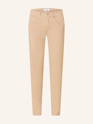Cambio Jeansy Cropped Piper beige