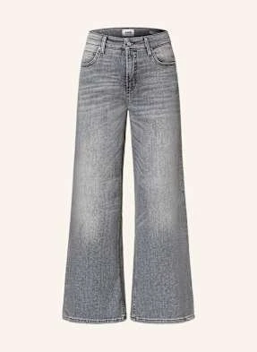 Cambio Jeansy Flare Palazzo grau