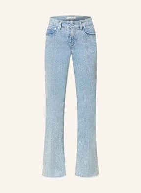 Cambio Jeansy Flare Paris blau