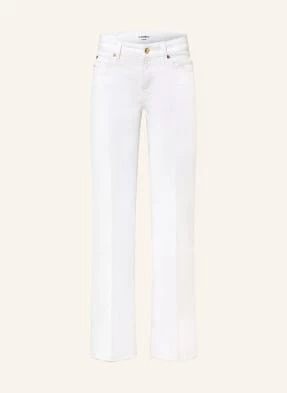 Cambio Jeansy Flare Paris weiss