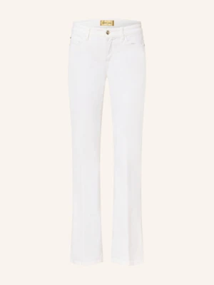 Cambio Jeansy Flare Paris weiss