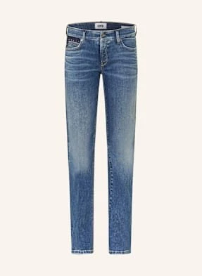Cambio Jeansy Flared Leg Paris Z Ćwiekami blau