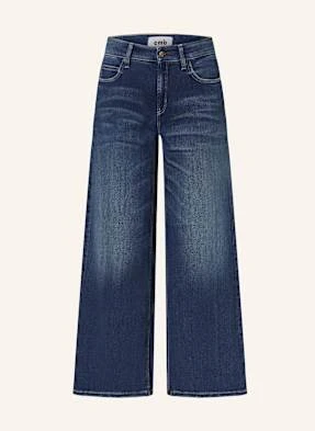 Cambio Jeansy Palazzo blau