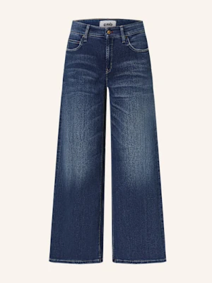 Cambio Jeansy Palazzo blau