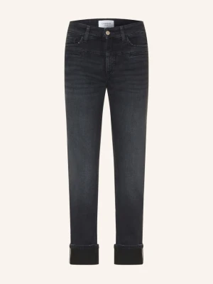 Cambio Jeansy Straight Pearlie schwarz 5324 dark cozy well worn