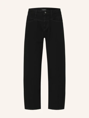 Cambio Jeansy Typu Barrel Elin schwarz 5000 basic rinsed wash