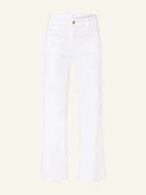 Cambio Krótkie Dżinsy Tess Cropped weiss