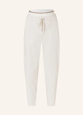Cambio Spodnie 7/8 Eden W Stylu Dresowym weiss