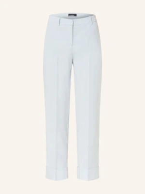 Cambio Spodnie 7/8 Krystal Z Dodatkiem Lnu blau