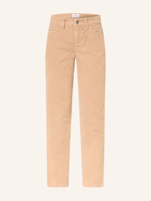 Cambio Spodnie 7 / 8 Piper Z Aksamitu beige JASNOBRĄZOWY