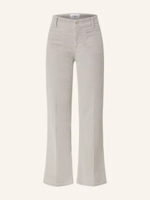 Cambio Spodnie 7/8 Tess Ze Sztruksu grau