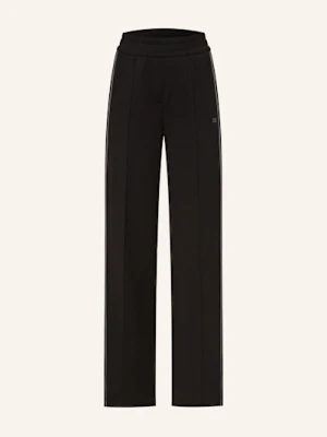 Cambio Spodnie Amelia Z Lampasami schwarz