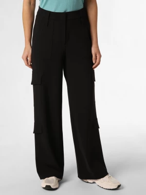 Cambio Spodnie - Amelie Kobiety Sztuczne włókno czarny jednolity,