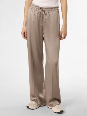 Cambio Spodnie - Avril Kobiety Acetat brązowy|beżowy jednolity,