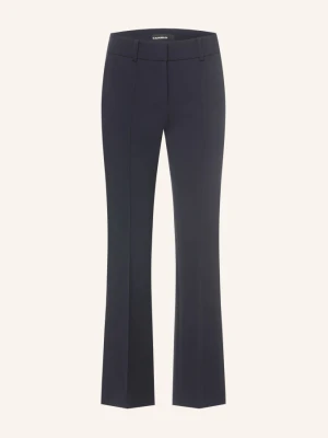 Cambio Spodnie Bootcut Farah blau GRANATOWY