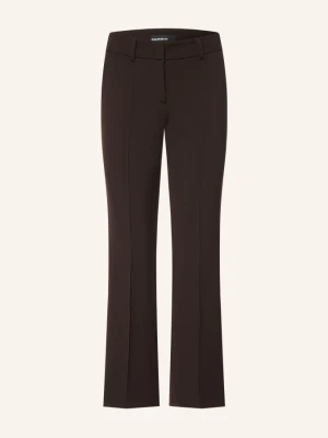 Cambio Spodnie Bootcut Farah braun CIEMNOBRĄZOWY