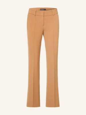 Cambio Spodnie Bootcut Farah braun KONIAKOWY
