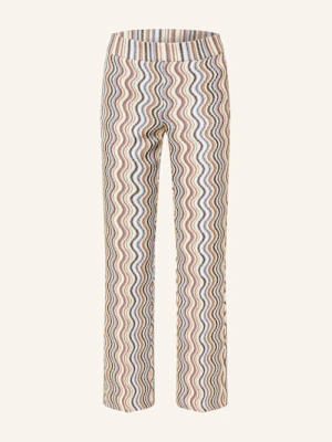 Cambio Spodnie Faith Z Błyszczącą Przędzą lila