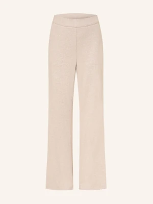 Cambio Spodnie Flanelowe Ava beige