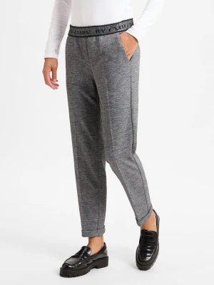 Cambio Spodnie - Kim Kobiety szary marmurkowy,