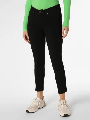 Cambio Spodnie Kobiety Bawełna czarny jednolity,