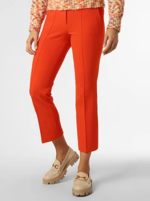 Cambio Spodnie Kobiety Bawełna pomarańczowy|czerwony jednolity,
