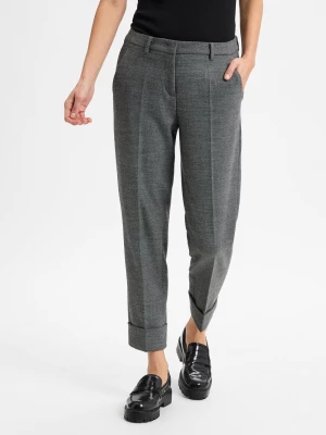 Cambio Spodnie Kobiety czarny|biały,