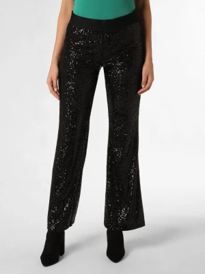 Cambio Spodnie Kobiety czarny jednolity,