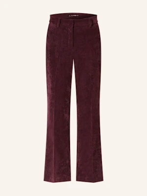 Cambio Spodnie Marlena Amelie Ze Sztruksu rot