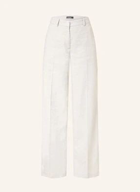 Cambio Spodnie Marlene Mira Z Lnem grau