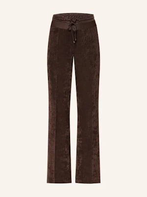 Cambio Spodnie Sztruksowe Ava braun