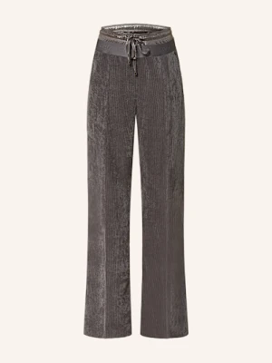 Cambio Spodnie Sztruksowe Ava grau