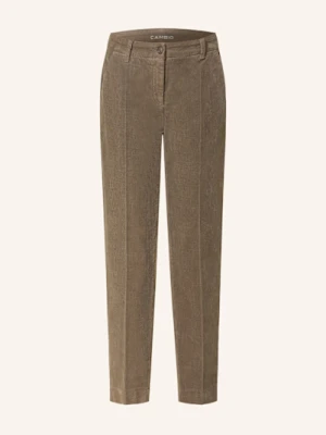 Cambio Spodnie Sztruksowe Karina beige