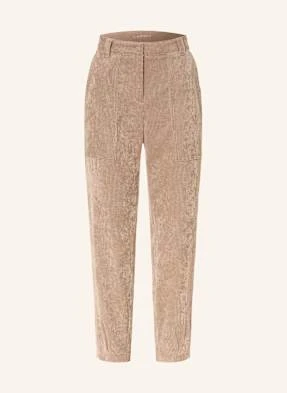 Cambio Spodnie Sztruksowe Kiss beige