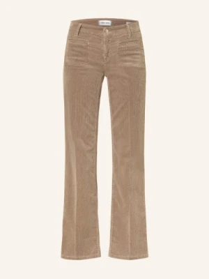 Cambio Spodnie Z Sztruksu Tess beige