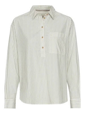 Camel Active Bluzka w kolorze biało-beżowym rozmiar: XXL