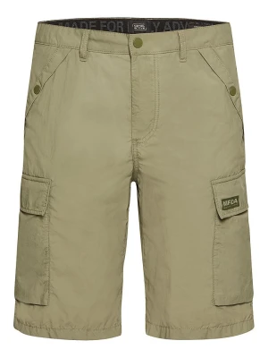 Camel Active Bojówki - Relaxed fit - w kolorze khaki rozmiar: W38