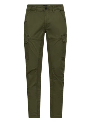 Camel Active Bojówki w kolorze ciemnozielonym rozmiar: W33 / L32