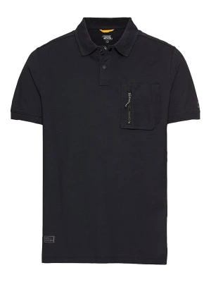 Camel Active Funkcyjna koszulka polo w kolorze granatowym rozmiar: M