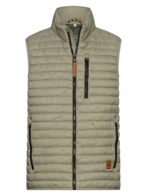 Camel Active Kamizelka pikowana w kolorze khaki rozmiar: 58