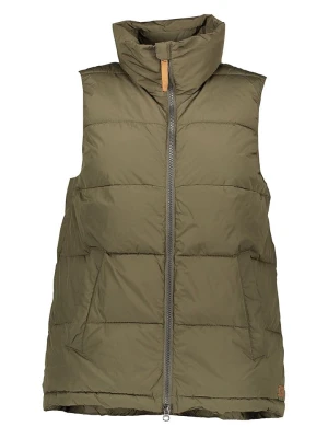 Camel Active Kamizelka pikowana w kolorze khaki rozmiar: 40